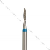 Fresa Diamante Fiamma Ø1,4mm Anello Blu LL 6,0mm