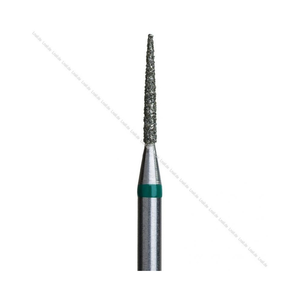 Diamantfräser Nadel Ø1,2mm Grüner Ring AL 10,0mm