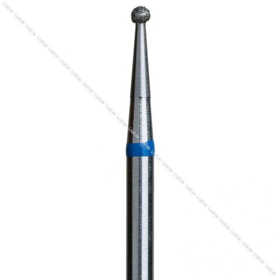 Fresa Diamante Sfera Ø1,6mm Anello Blu