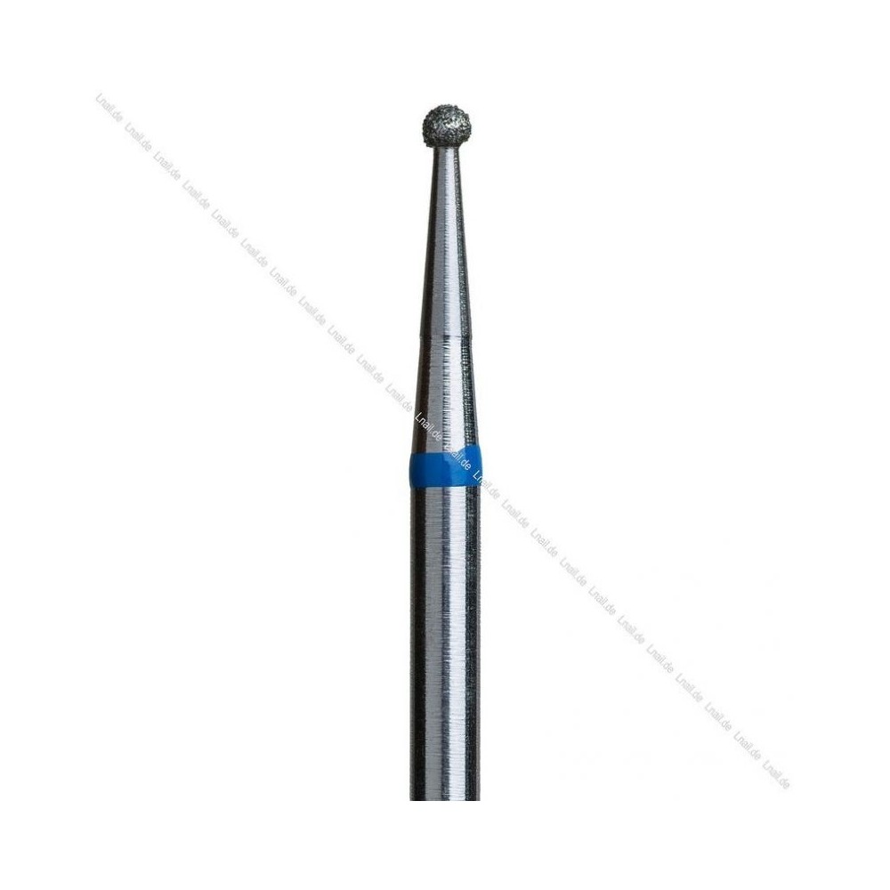 Fresa Diamante Sfera Ø1,6mm Anello Blu