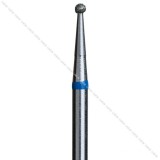 Fresa Diamante Sfera Ø1,6mm Anello Blu