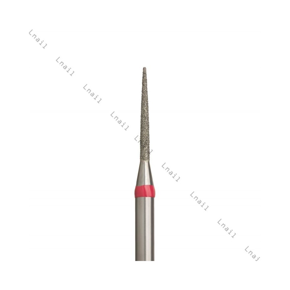 Fresa Diamante Ago Ø1,0mm Anello Rosso LL 10,0mm