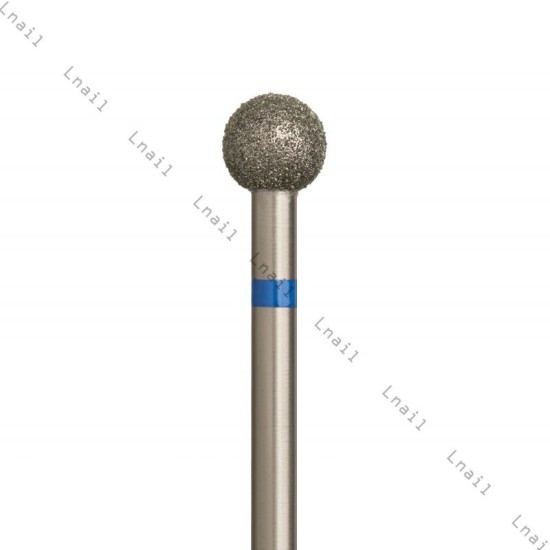Fresa Diamante Bola Ø5,0mm Anillo Azul