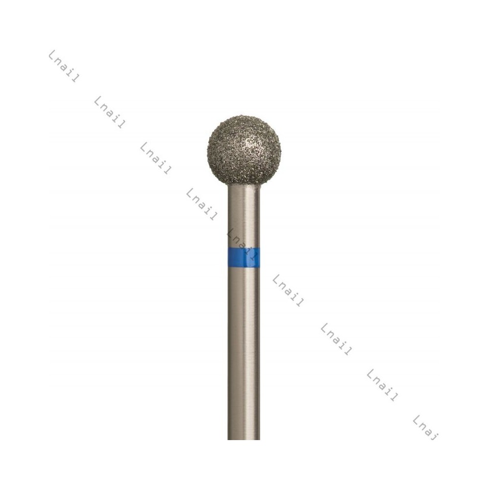Diamantfräser Kugel Ø5,0mm Blauer Ring