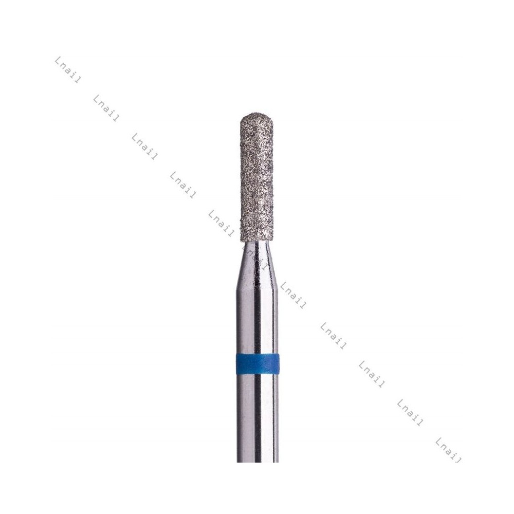 Fresa Diamante Cilindro Ø1,8mm Anillo Azul LT 8,0mm