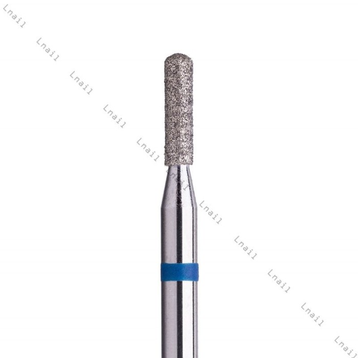 Fresa Diamante Cilindro Ø1,8mm Anello Blu LL 8,0mm