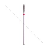 Fresa Diamante Llama Ø1,4mm Anillo Rojo LT 8,0mm