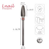 Fresa Maíz 6,0mm Fina Corte Cruzado LT 14,5mm