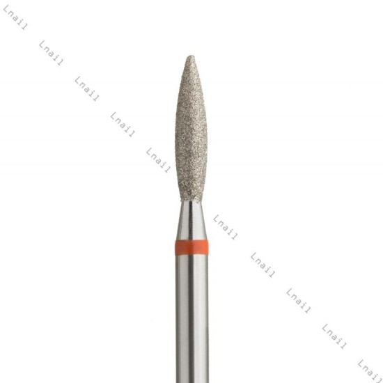 Diamond Bit Flame Ø2.3mm Red Ring WL 10.0mm