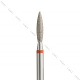 Diamond Bit Flame Ø2.3mm Red Ring WL 10.0mm