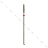 Алмазная фреза пламя Ø2,3 мм красная раб. длина 10,0 мм