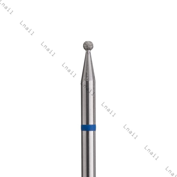 Fresa Diamante Sfera Ø1,6mm Anello Blu