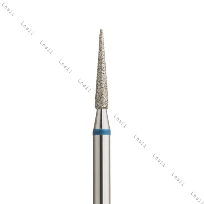 Diamantfräser Nadel Ø1,8mm Blauer Ring AL 10,0mm