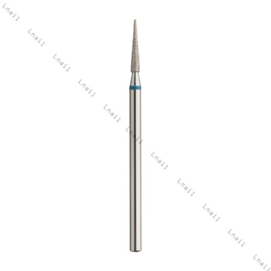 Diamantfräser Nadel Ø1,8mm Blauer Ring AL 10,0mm