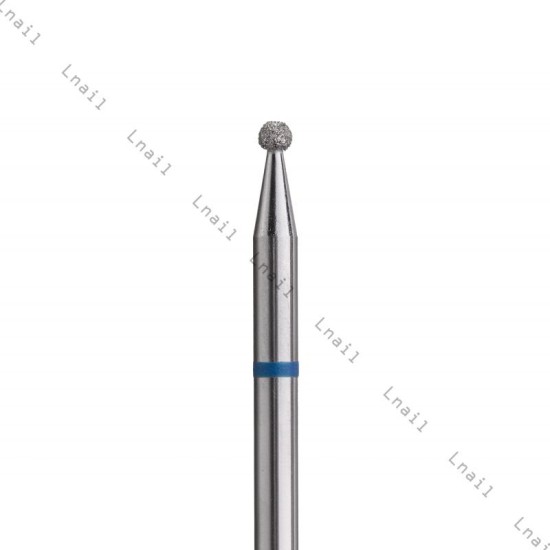 Fresa Diamante Sfera Ø1,8mm Anello Blu