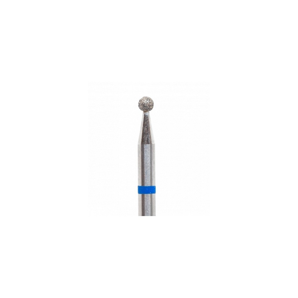 Diamantfräser Kugel Ø2,0mm Blauer Ring