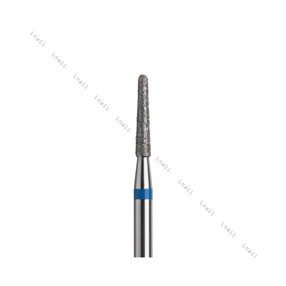 Diamantfräser Konus Ø2,1mm Blauer Ring AL 10,0mm