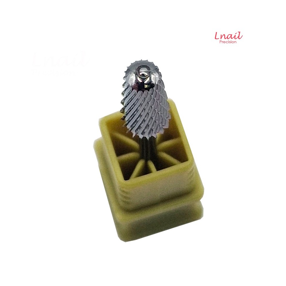Carbide Cone Bit 6.6mm Coarse Cross Cut WL 12.7mm L/R