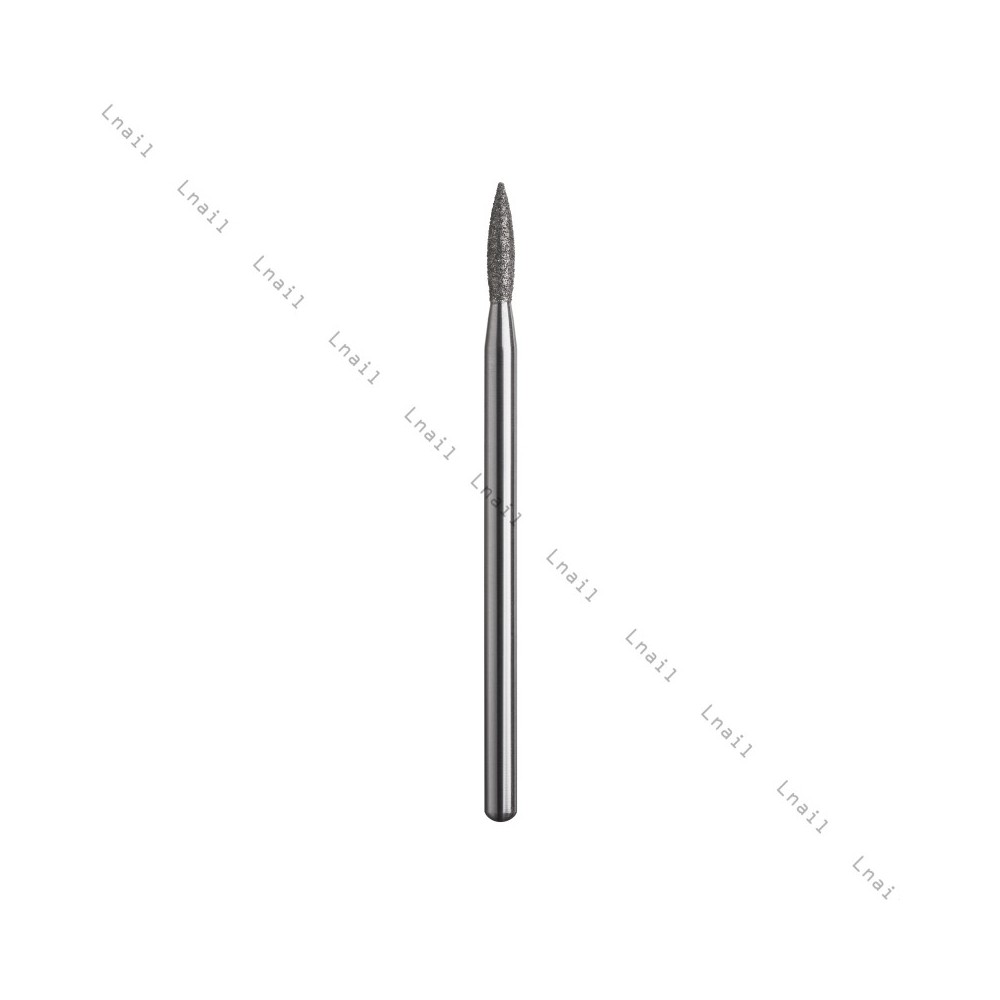 Fresa Diamante Llama Ø2,1mm Anillo Azul LT 8,0mm