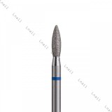 Fresa Diamante Fiamma Ø2,5mm Anello Blu LL 8,0mm