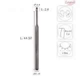 Fresa Mais 1,6mm Media Taglio Longitudinale LL 2,6mm L/R