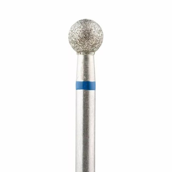Fresa Diamante Sfera Ø4,0mm Anello Blu