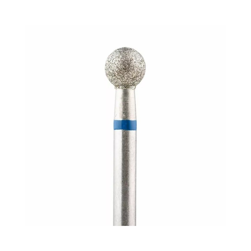 Fresa Diamante Bola Ø4,0mm Anillo Azul