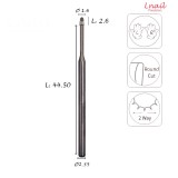 Fresa Mais 1,6mm Fine Taglio Longitudinale LL 2,6mm L/R