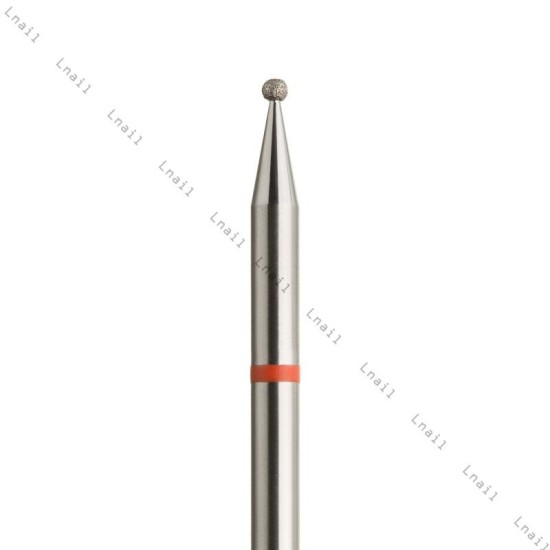 Fresa Diamante Sfera Ø1,2mm Anello Rosso