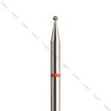 Diamantfräser Kugel Ø1,2mm Roter Ring