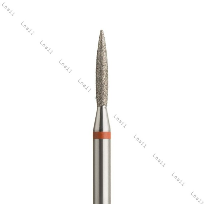 Fresa Diamante Fiamma Ø1,6mm Anello Rosso LL 8,0mm