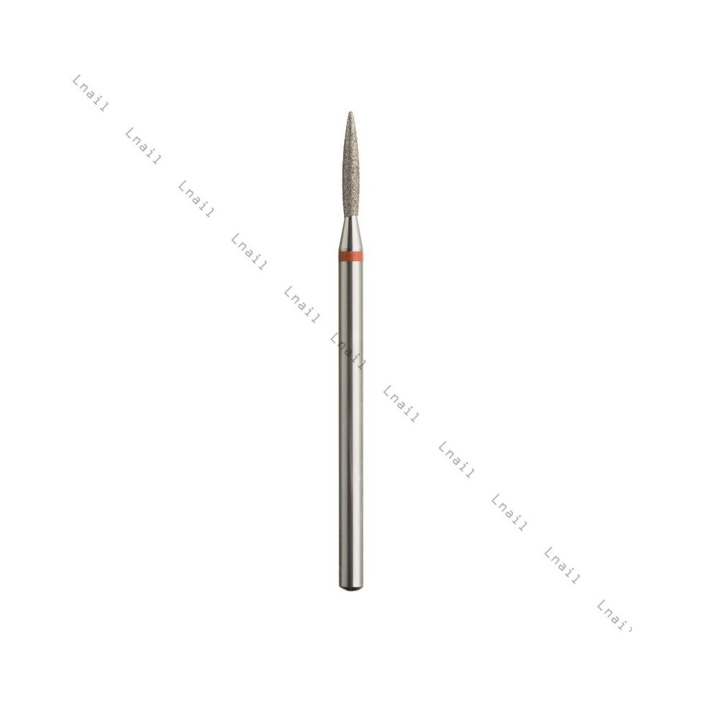 Diamond Bit Flame Ø1.6mm Red Ring WL 8.0mm
