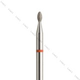 Fresa Diamante Oliva Ø1,6mm Anello Rosso LL 3,4mm