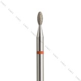 Fresa Diamante Oliva Ø1,8mm Anello Rosso LL 4,5mm