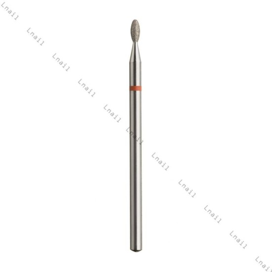 Fresa Diamante Oliva Ø1,8mm Anello Rosso LL 4,5mm