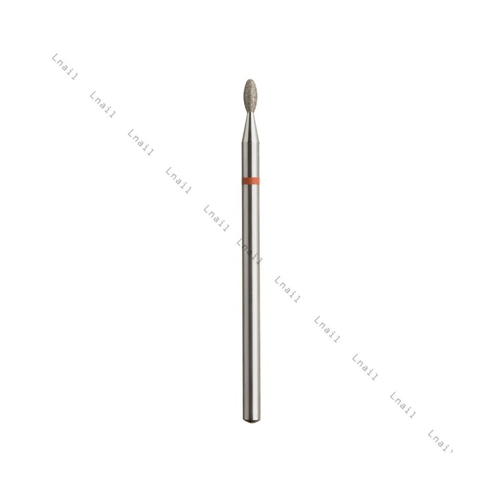 Fresa Diamante Oliva Ø1,8mm Anello Rosso LL 4,5mm