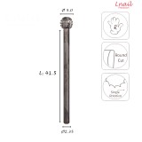 Fresa Sfera 5,0mm Taglio Incrociato LL 5,0mm