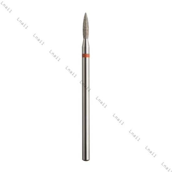 Fresa Diamante Fiamma Ø1,8mm Anello Rosso LL 8,0mm