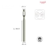 Carbide Hollow Bit 2.3mm L/R