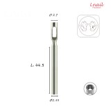 Carbide Hollow Bit 2.7mm L/R