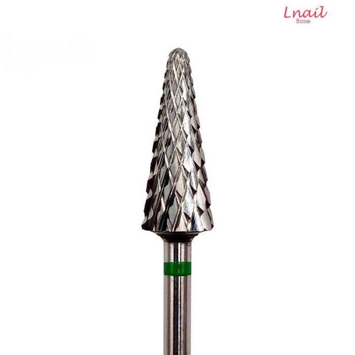 Carbide Cone Bit 6.0mm Coarse Cross Cut WL 15.0mm