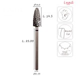 Fresa Maíz 6,0mm Extra Gruesa Corte Cruzado LT 14,5mm