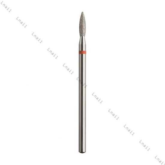 Fresa Diamante Fiamma Ø2,1mm Anello Rosso LL 8,0mm