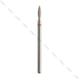 Diamantfräser Flamme Ø2,1mm Roter Ring AL 8,0mm