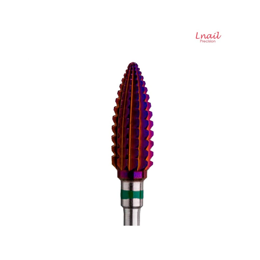 Fresa Fiamma 6,0mm Grossa DLC Taglio Longitudinale LL 14,6mm