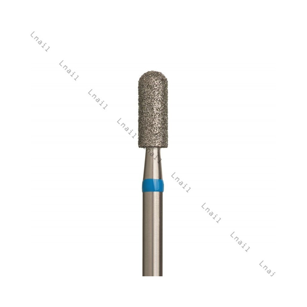 Diamantfräser Zylinder Ø3,3mm Blauer Ring AL 8,0mm