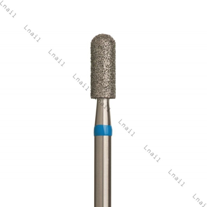 Diamantfräser Zylinder Ø3,3mm Blauer Ring AL 8,0mm