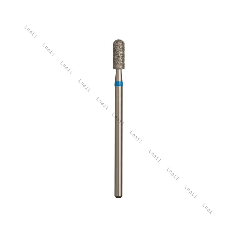 Diamantfräser Zylinder Ø3,3mm Blauer Ring AL 8,0mm