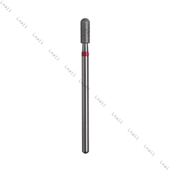 Diamantfräser Zylinder Ø3,3mm Roter Ring AL 8,0mm