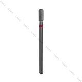Diamond Bit Cylinder Ø3.3mm Red Ring WL 8.0mm